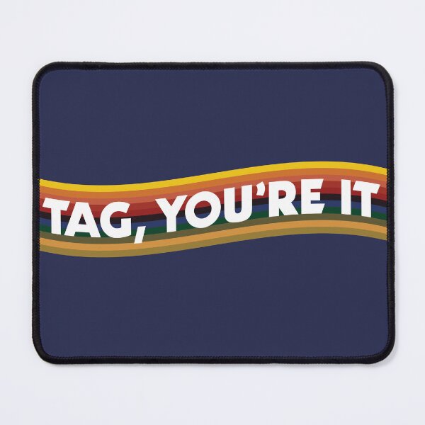 Item preview, Tag You're It Jodie Whittaker Thirteenth Doctor Regeneration Rainbow designed and sold by Blue Box Artworks.