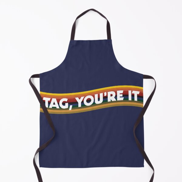Item preview, Tag You're It Jodie Whittaker Thirteenth Doctor Regeneration Rainbow designed and sold by Blue Box Artworks.