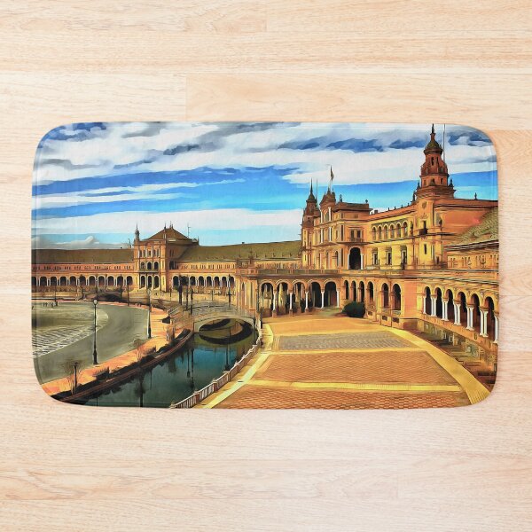 Artikelvorschau, Plaza de Espana, Sevilla (Gemälde) entworfen und verkauft von cmphotographs.