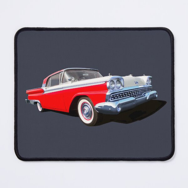 Item preview, 1959 Ford Galaxie in red designed and sold by candc-retro.