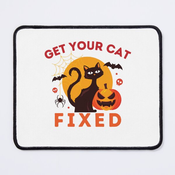 Item preview, Get Your Cat Fixed Halloween  designed and sold by OneDayCollected.