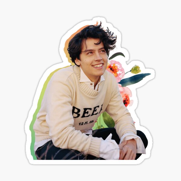 Cole Sprouse Pegatina