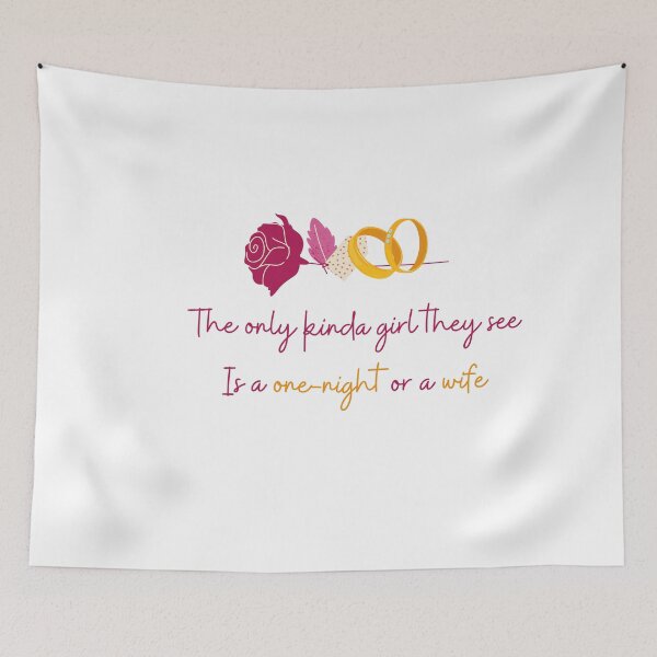 Item preview, The only kind of a girl / Lavender Haze designed and sold by BloompodDesigns.
