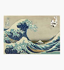The Great Wave Off Katara Photographic Print