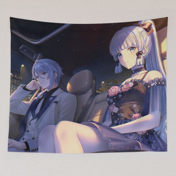 Item preview, Kamisato Siblings Genshin Impact designed and sold by genshinwaifus.