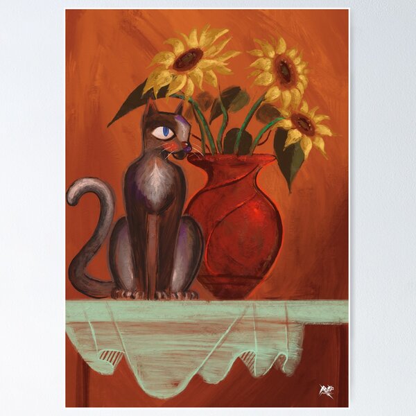 Item preview, Shades of Sunflower designed and sold by RodsArtPortal.