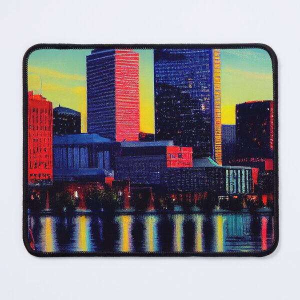 Item preview, Boston Painting Oil on Canvas designed and sold by ComicsFactory.