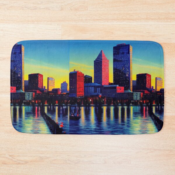 Item preview, Boston Painting Oil on Canvas designed and sold by ComicsFactory.