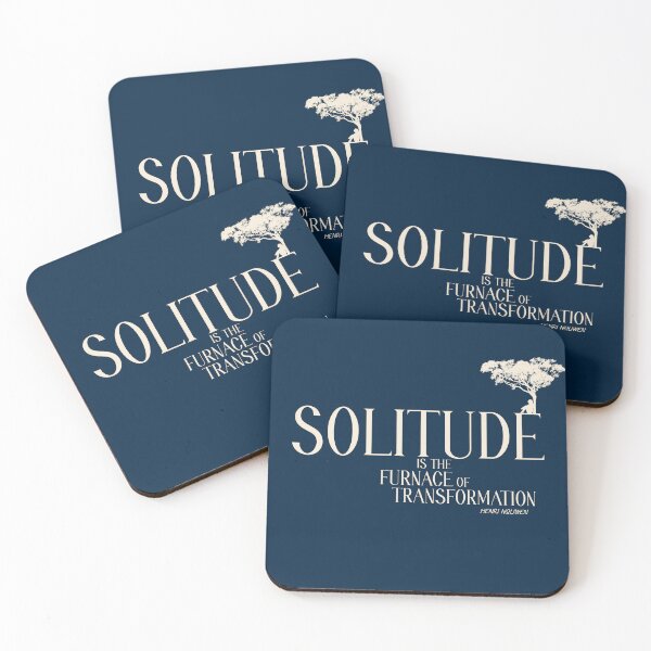 Item preview, Solitude is the furnace of transformation designed and sold by Matt Acton.