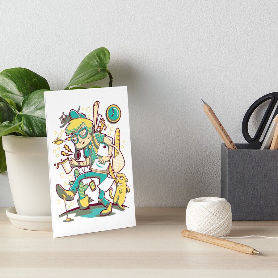 Item preview, Art Board Print designed and sold by Ayian.