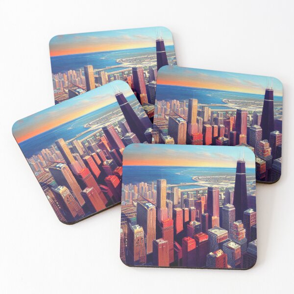Item preview, Chicago. Painting. Oil on Canvas  designed and sold by ComicsFactory.