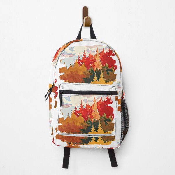 Item preview, Autumn Forest Trees Painting Brushstroke designed and sold by FabDesigns91.