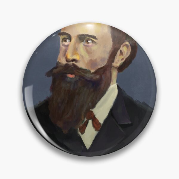 Item preview, Xray inventor, Roentgen, portrait designed and sold by bkscroggs.