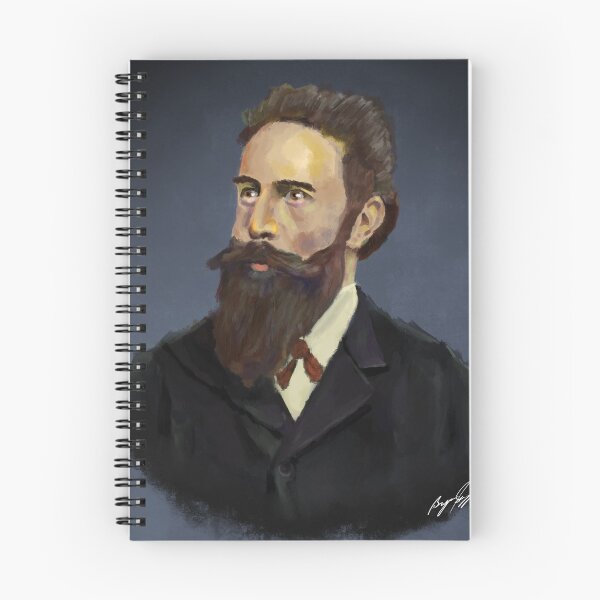 Item preview, Xray inventor, Roentgen, portrait designed and sold by bkscroggs.