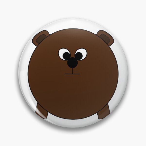 Item preview, A cartoonish round brown bear I designed and sold by BrachiaST.