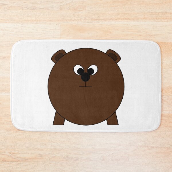 Item preview, A cartoonish round brown bear I designed and sold by BrachiaST.