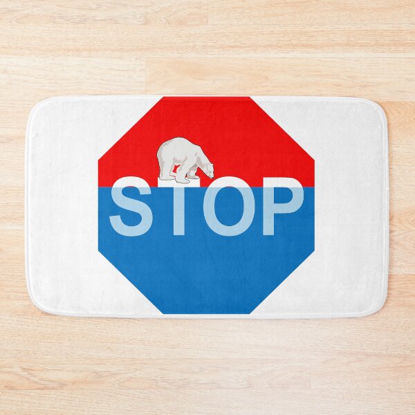 Item preview, Global warming polar bear designed and sold by Buddyboutique.
