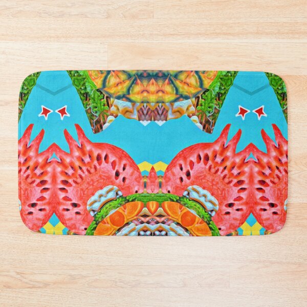 Item preview, WONDERFUL PAINTING GUAVA PINEAPPLE ORANGE & GINGERBREAD COOKIES  FOR CHRISTMAS - ABSTRACT TROPICAL FRUIT COCKTAIL FROM ARUBA - ARUBA FLAG - ARUBA, ONE HAPPY ISLAND! designed and sold by Ralek.