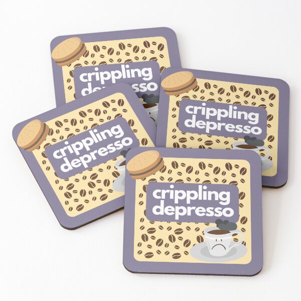 Item preview, Crippling Depresso designed and sold by artbygraphics.
