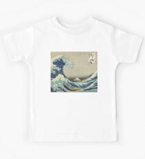 Die große Welle vor Katara Kinder T-Shirt