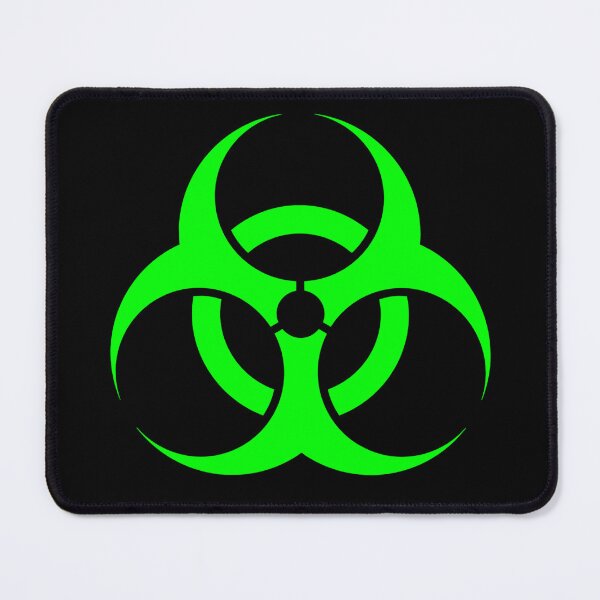 Aperçu de l'œuvre Risque biologique (vert) créée et vendue par Niteshift-.