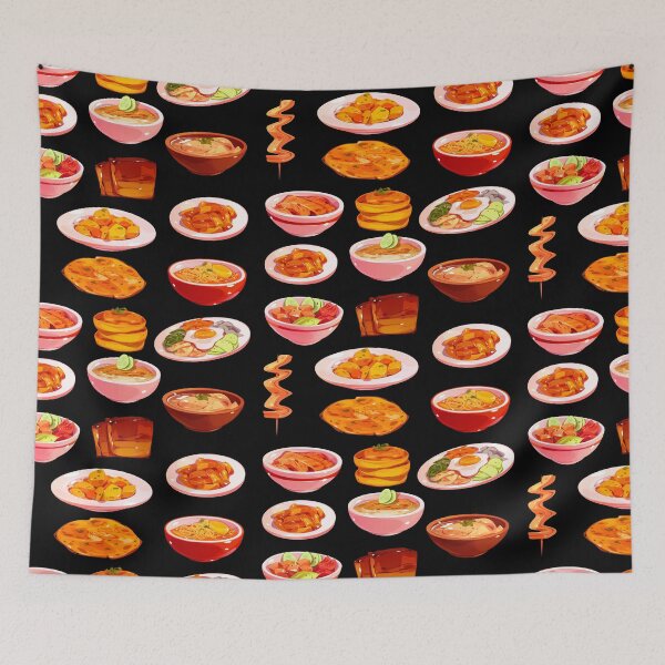 Item preview, Assorted Korean Food 6 designed and sold by Alicia Chee.