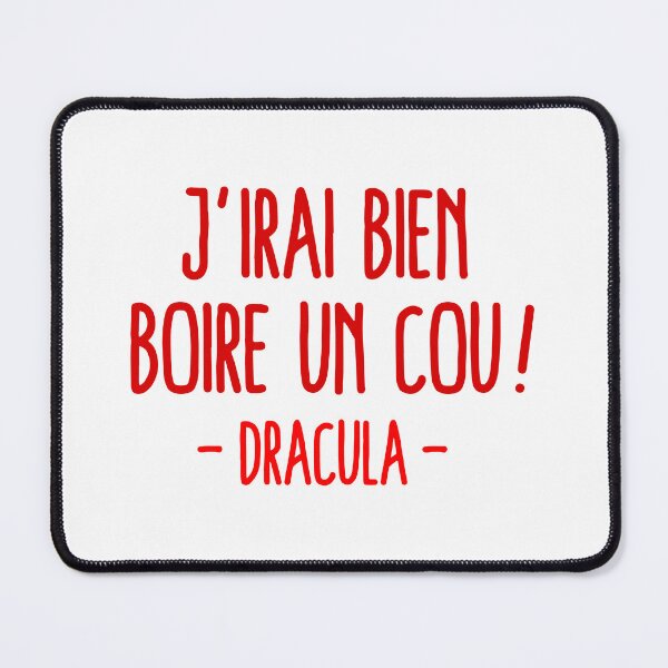 Item preview, France Halloween humor vampire Dracula designed and sold by Buddyboutique.