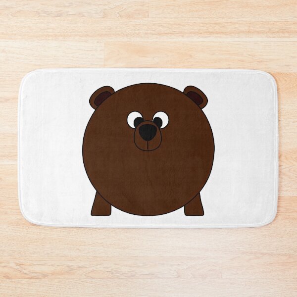 Item preview, A cartoonish round brown bear II designed and sold by BrachiaST.