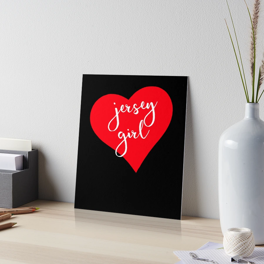 Jersey Girl Proud New Jersey Heart Woman New Jersey Girl Gear