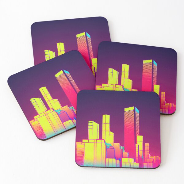 Item preview, Honolulu Neon Vaporwave  designed and sold by ComicsFactory.