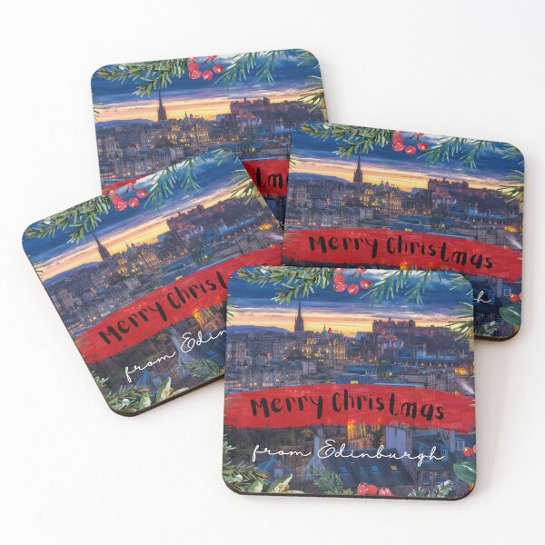 Item preview, Merry Christmas from Edinburgh designed and sold by S-and-W-4ever.