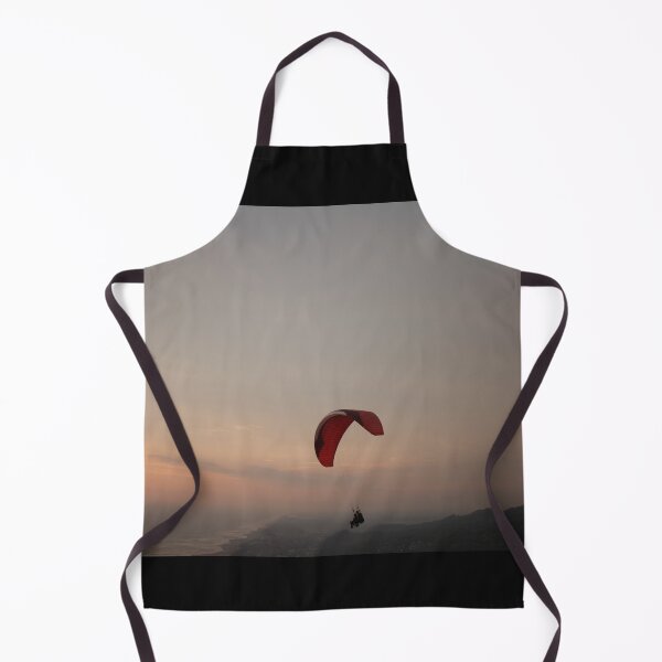 Item preview, Parapente en tándem sobre mar y playa al atardecer designed and sold by kall3bu.