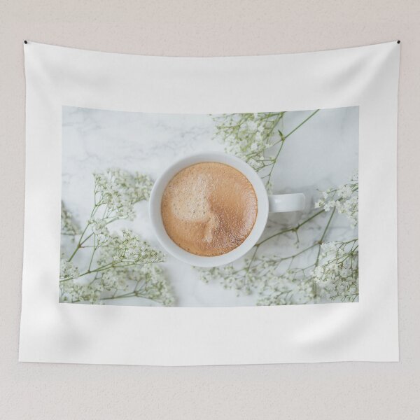 Item preview, Warm Latte, Coffee Shop, Marble Background  designed and sold by newburyboutique.