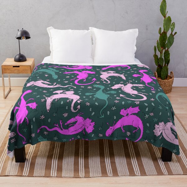 Item preview, Flap your wings in the flower rain - teal/pink designed and sold by kobyakov.