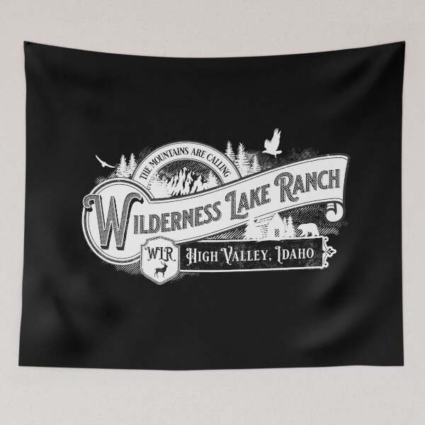 Item preview, Wilderness Lake Ranch designed and sold by Rich Summers Art.