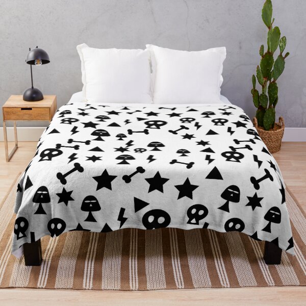 Item preview, Skull Bone Pattern background Crafts Design Graphic Pillows Totes T-shirt Dresses Cap Shower Curtains designed and sold by DigitalBank.