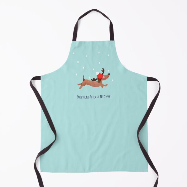Item preview, Dachshund Through The Snow designed and sold by RebeccaFlaherty.