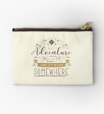 Beauty And The Beast Quote Studio Pouch