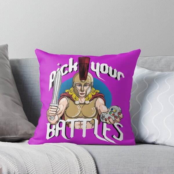 Item preview, you have to pick your battles - Gamer Girl designed and sold by ReidDesigns.