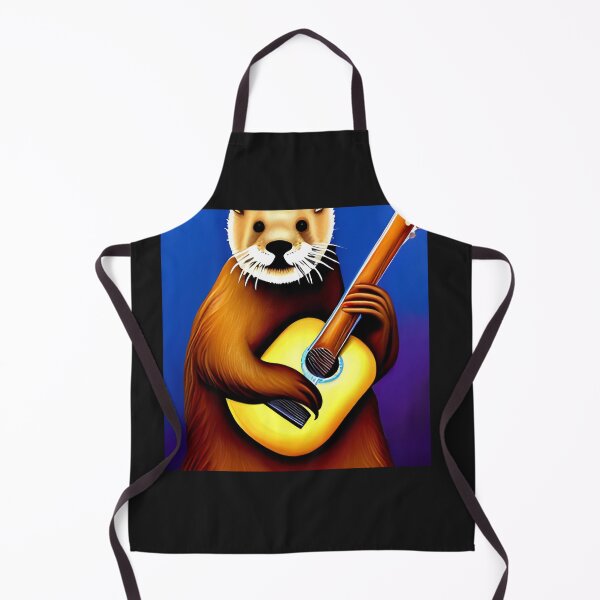 Artikelvorschau, Otter mit Gitarre, Tiere, die Musikinstrumente spielen entworfen und verkauft von GwendolynFrost.