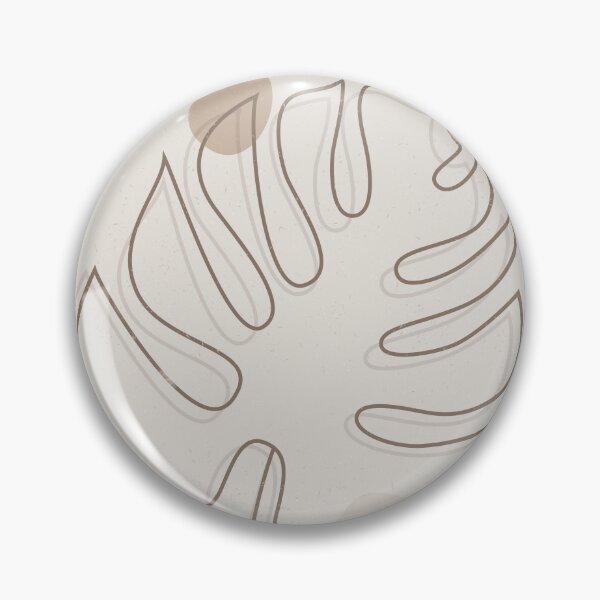 Item preview, Neutral Monstera Leaves designed and sold by AluraHome.