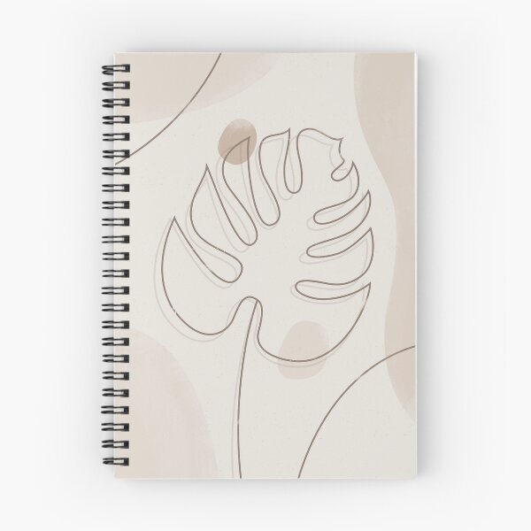 Item preview, Neutral Monstera Leaves designed and sold by AluraHome.