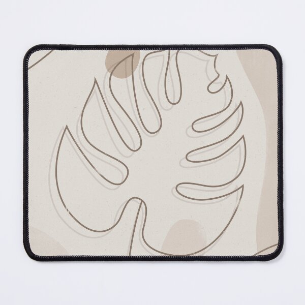 Item preview, Neutral Monstera Leaves designed and sold by AluraHome.