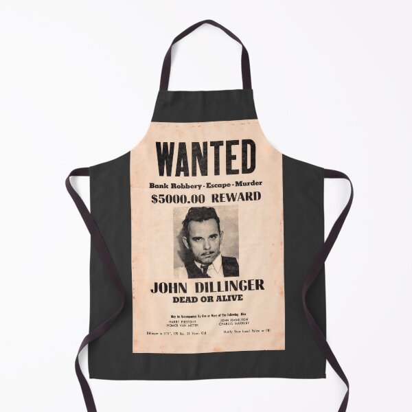 Item preview, John Dillinger Wanted Poster designed and sold by Jools-57.
