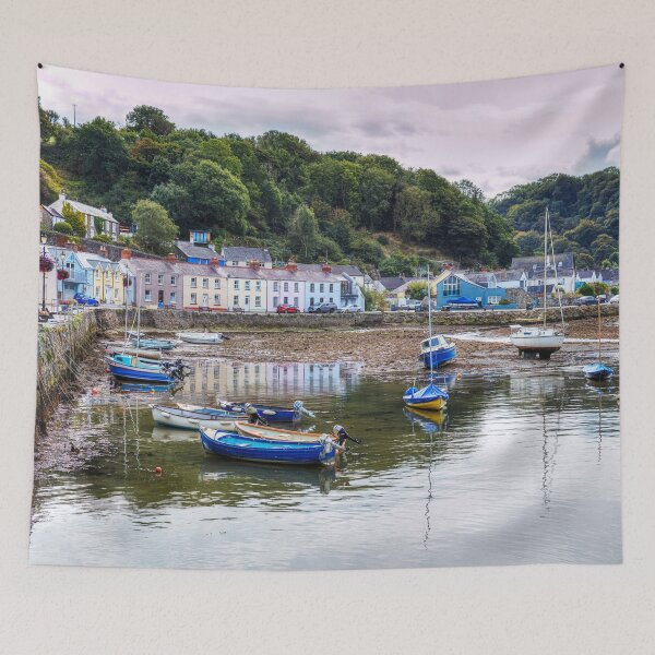 Item preview, Fishguard Town Harbour Fishing Boats, Pembrokeshire, Wales designed and sold by Paul Thompson Photography.