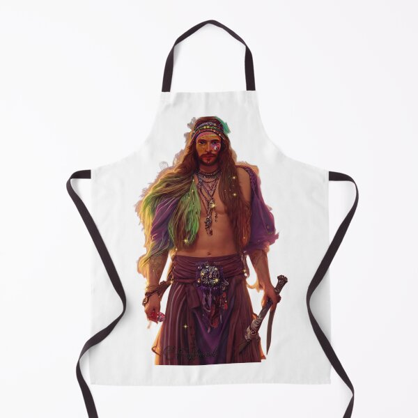 Item preview, Warrior hippie man designed and sold by Faytaiart.