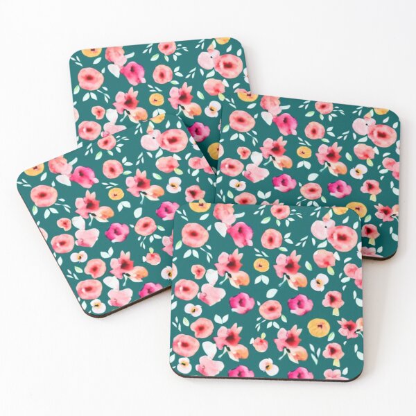 Item preview, Beautiful floral watercolor pattern designed and sold by Mirarima.