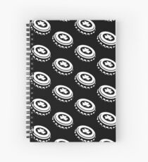 Shamrock Beer Cap Irish Drinking Gift Spiral Notebook
