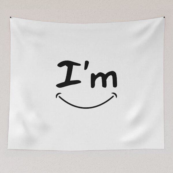 Item preview, I' m Happy designed and sold by WOLFFOLINS.