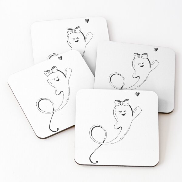 Item preview, Cutie Ghost — Line Art designed and sold by SCartistry.